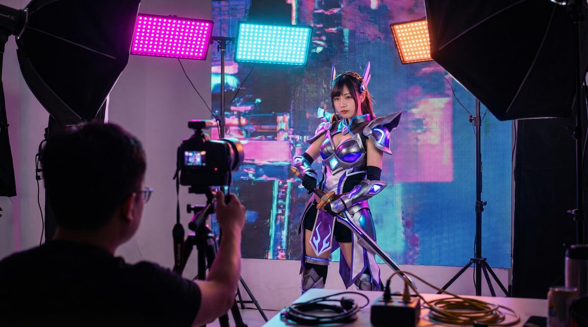 四虎二次元视频：Cosplay拍摄花絮